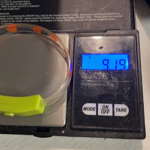 8” Amphipod orange micro light flashing armband - Picture 10 of 10